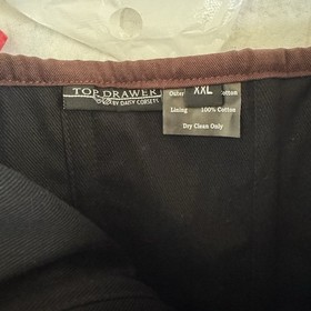 Top Drawer Corset Brown Lace Up 100% Cotton Women&rsquo;s Size XXL