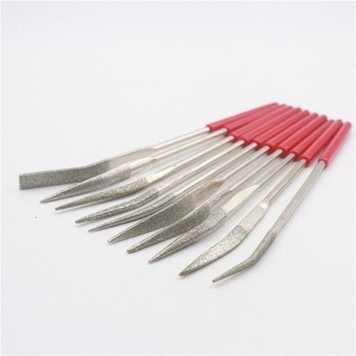 High Strength Diamond File Set for Hard Materials like Cemented Carbide