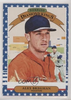 2019 Panini Donruss Diamond Kings Independence Day Alex Bregman #11 0c6