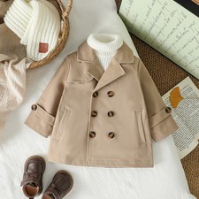 New Baby Boys Coat Autumn/Winter Jacket Baby Double Cardigan Clothes for 1-3Y