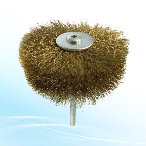 2 PCS Wire Flower Head Steel Polished Brush Polishing Wheel Wheels - Picture 11 of 12
