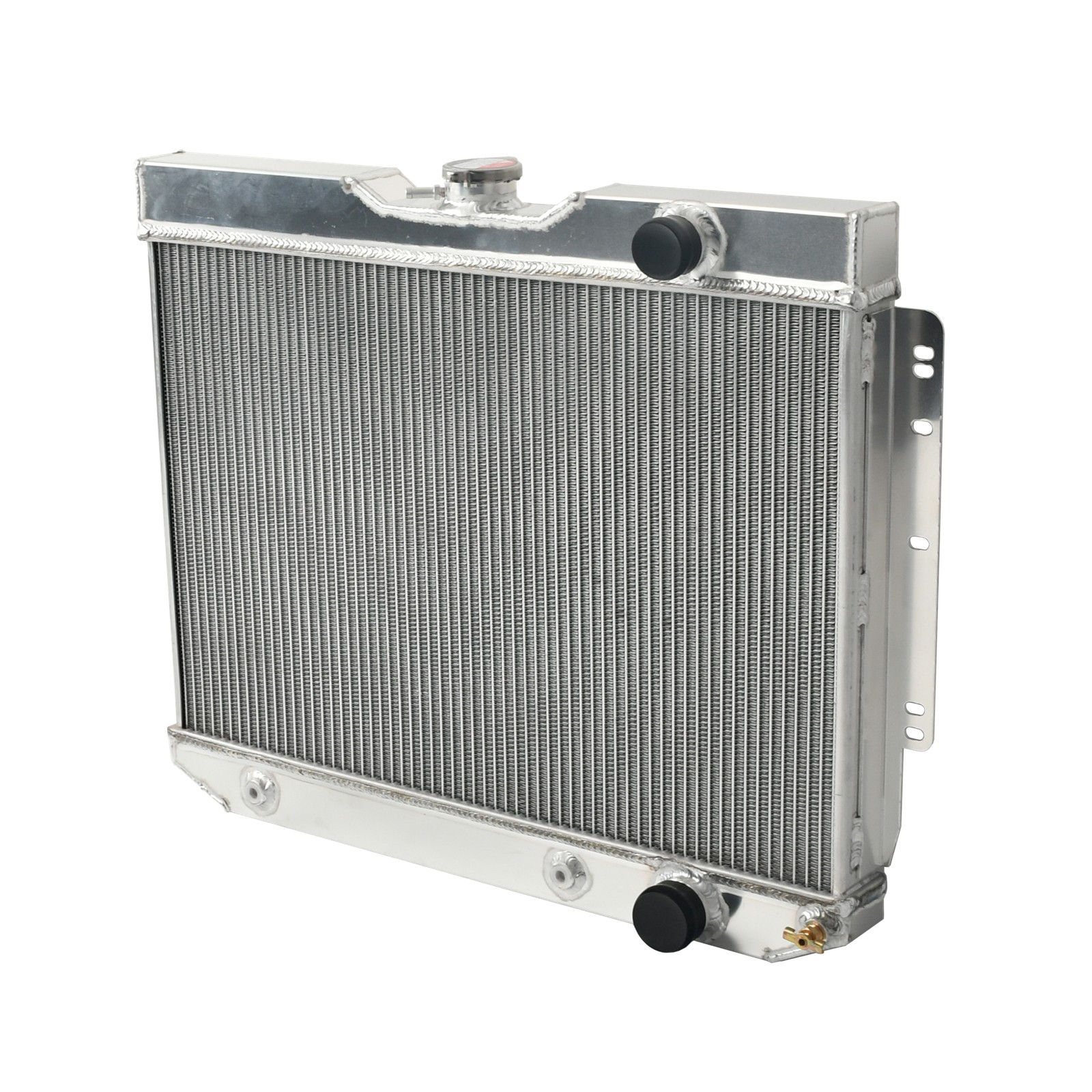 3 Row Aluminum Radiator for 59-63 Chevy Impala/El Camino 60-65 Bel Air ...