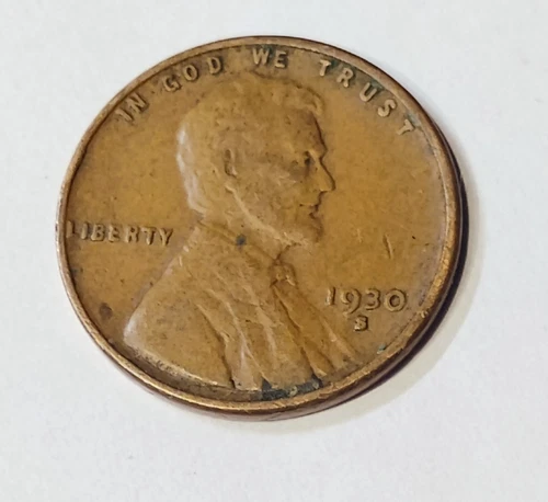 1930 s Lincoln Wheat Cent, in fine condition