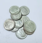 Lot of 10 Roosevelt Dimes - All 1964's  - 90% Silver - Circulated #6310