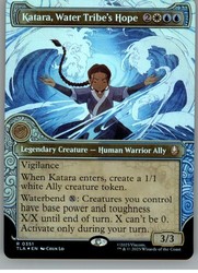 Katara, Water Tribe's Hope (Showcase) #351 Foil - Avatar: The Last Airbender MTG