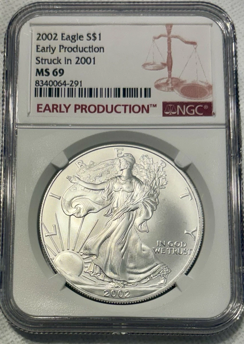 American Eagle 2001 Silver Bullion Coins for sale | eBay