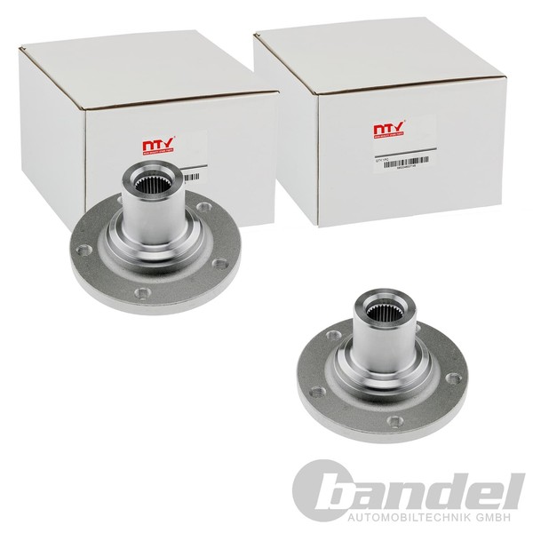 2X NTY Radnabe Vorne Beidseitig Passend FÜR Nissan NV400 Opel Movano Renault-image