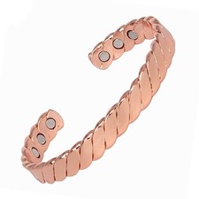 Magnetic Bracelet Therapy Relief Arthritis Pain Healing Bangle Men Women