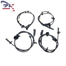4x Front Rear Abs Wheel Speed Sensor For Chevrolet Traverse Buick Saturn Gmc A