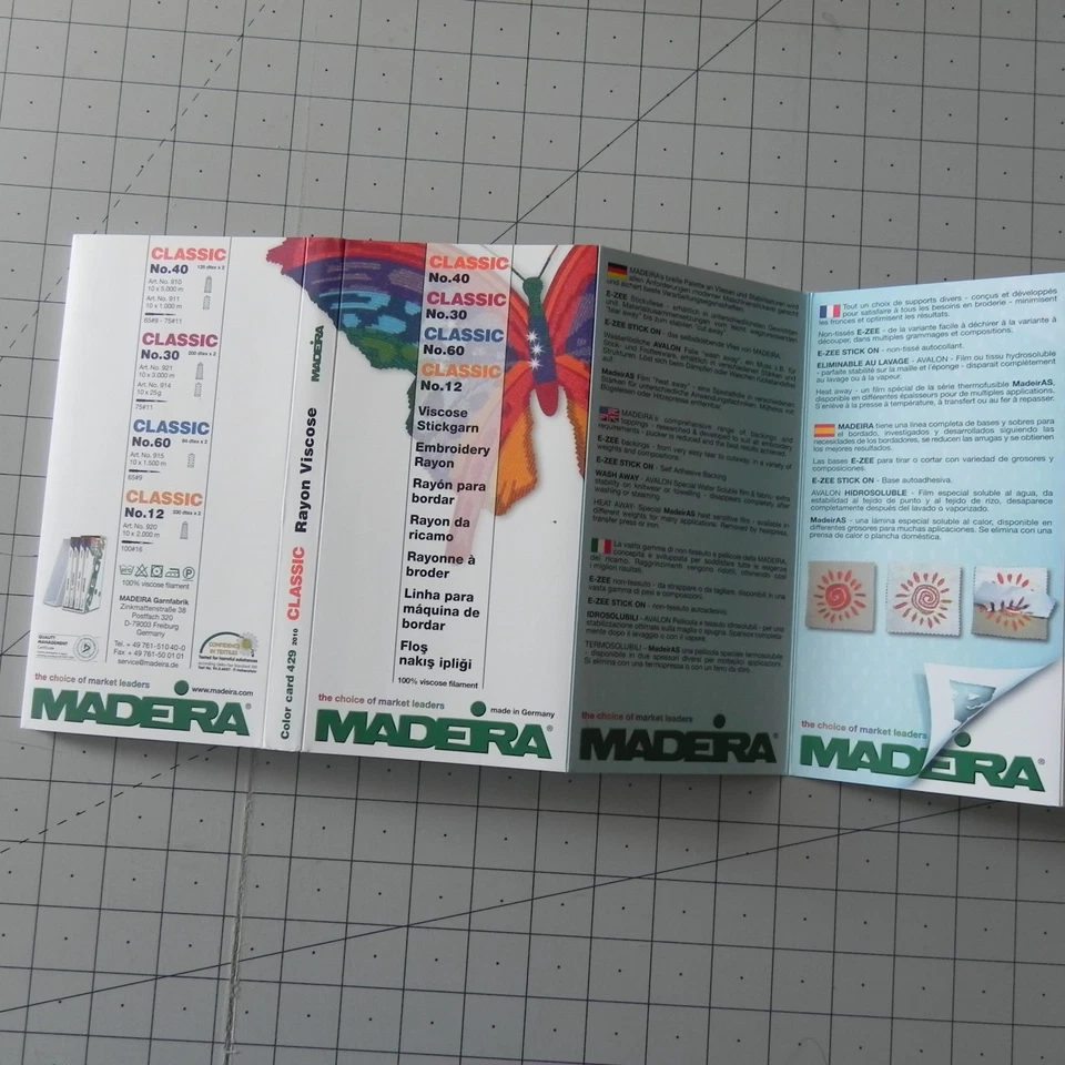 Madeira Classic Polyester Thread Color Chart 2010 - Image 4 of 4