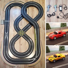 Scalextric Sport Track Set Layout With Porsche Boxster Cars DIGITAL AS10