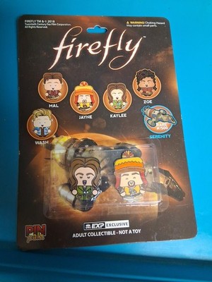 Pin Palz Exp Exclusive Firefly Kaylee Frye Collectible 2018 Open Box