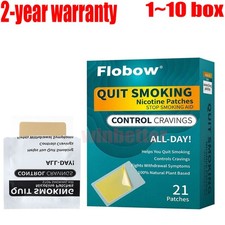 Quit Smoking Nicotine Patches, 21 Patches, 21mg Step 1 Stop Smoking Aids Patches