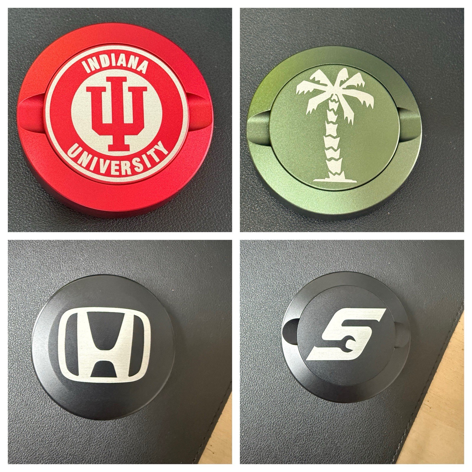 Custom Personalized Metal  Pouch Can. Anything You Want Engraved On Can