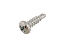 Image of CONNECT 31512 Self Drilling Screw Pan Head Ph6 x 1/2in 100pc BZP Fasteners