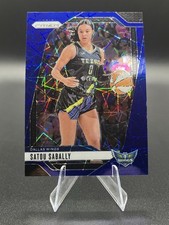 2024 Panini Prizm WNBA - Satou Sabally #43 Blue Velocity Prizm
