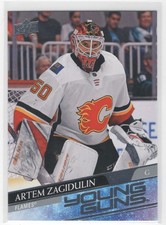 #244 Artem Zagidulin 2020-21 Upper Deck Young Guns RC Calgary Flames