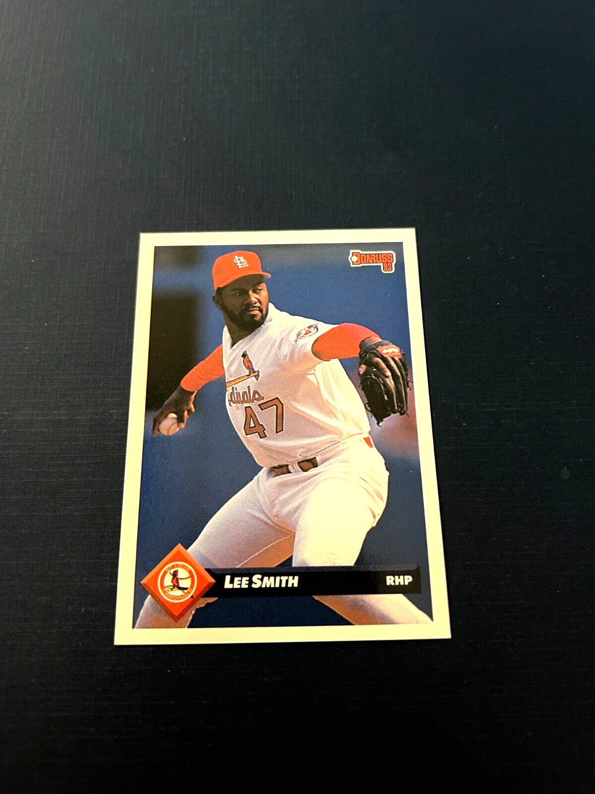 1993 Donruss Baseball Lee Smith #548 HOF Set Break NM