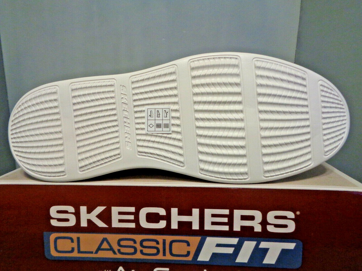 Sz 8.5 Men's Skechers Status 2.0 Burbank Casual Sneakers Shoes NIB