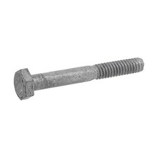Hillman Galvanized 38 X 4 Inch Hex Bolts Wood-woodmetal-metal 50 Pack