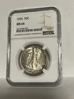 1936 P Walking Liberty Half Dollar Coin NGC Graded MS64 BU Uncirculated