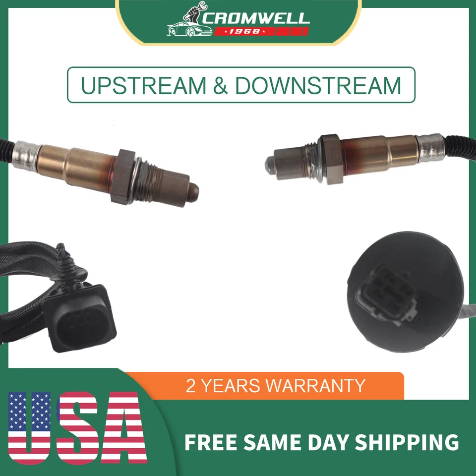 Sensores de oxígeno lambda O2 aguas arriba y aguas abajo para Hyundai Elantra cupé 13 2 piezas Foto 2 de 4