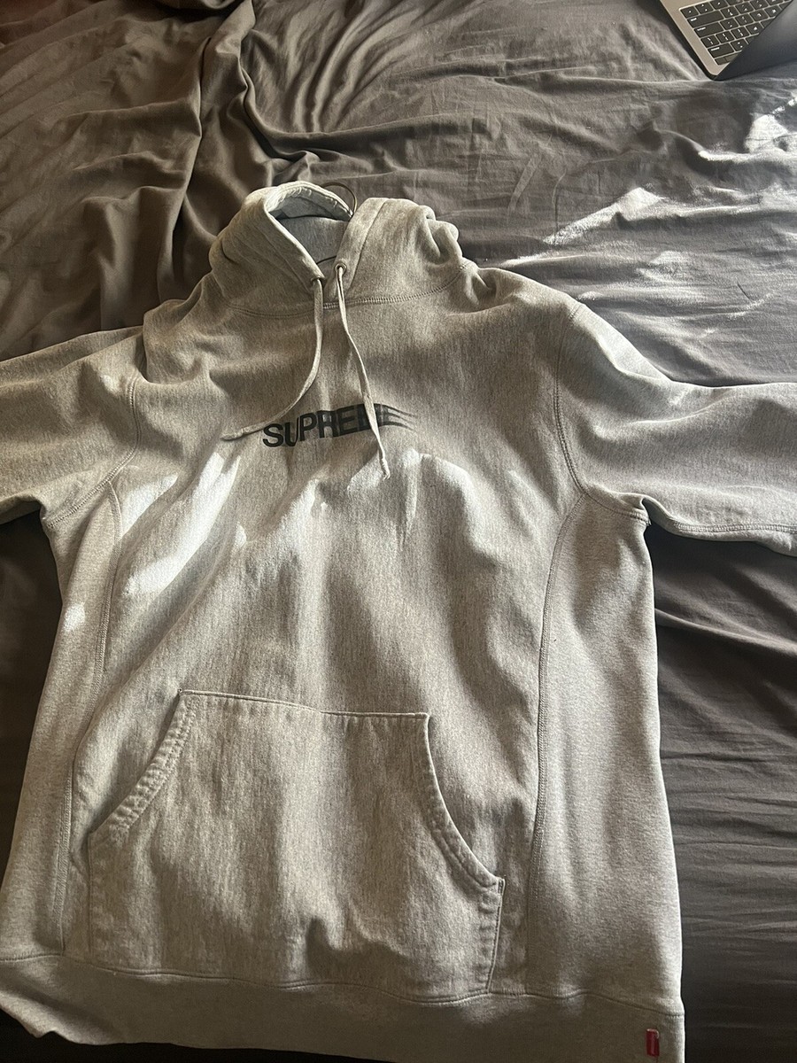 Supreme Motion Logo Hooded Sweatshirt 灰 Supreme Motion Logo Hooded Sweatshirt (SS23) - $158