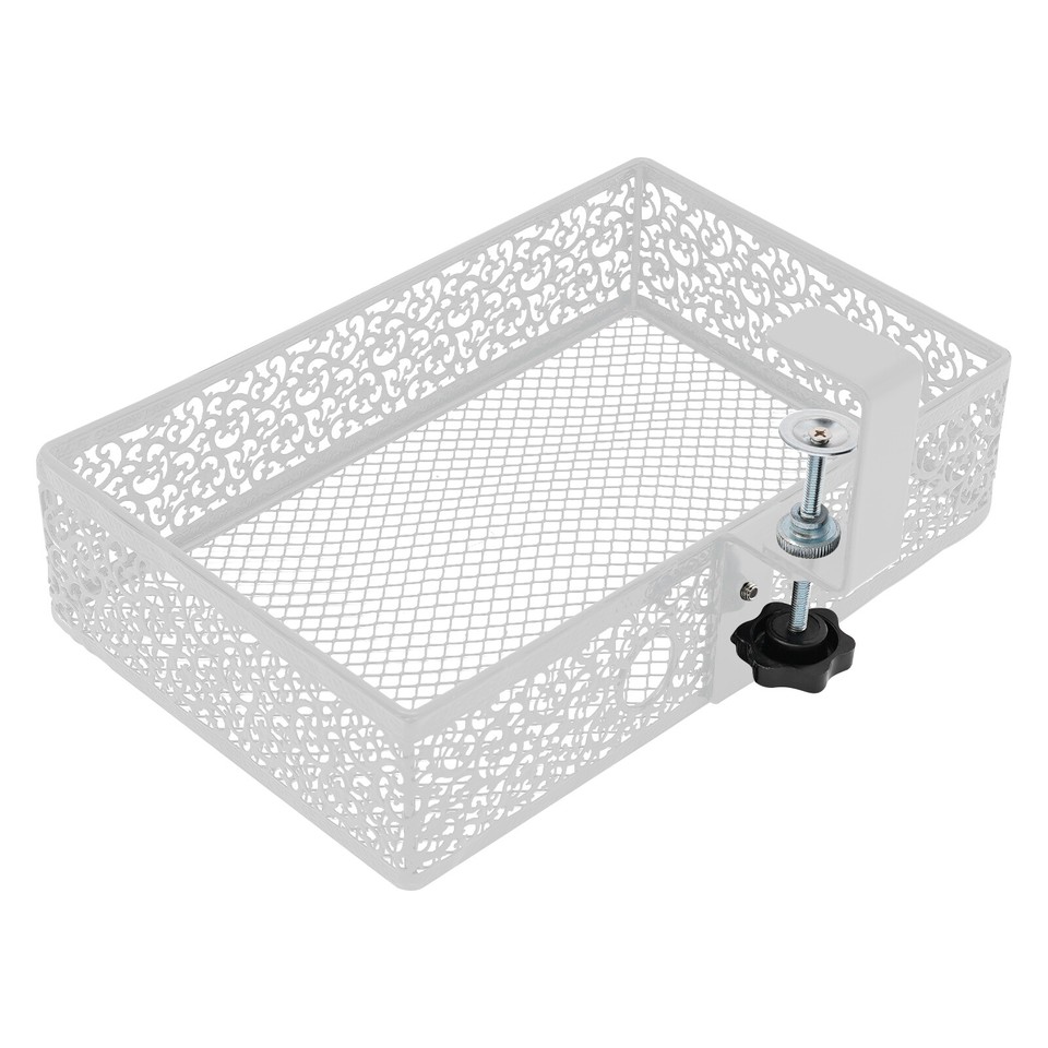 360° Rotatable Under Desk Storage Organizer Under Desk Storage Basket