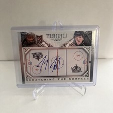 2013-14 Panini Crown Royale Scratching the Surface Tyler Toffoli Rookie Auto RC