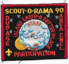 1990 Scout-O-Rama Participation Du Page Area Council Boy Scouts of America BSA