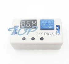 12V LED Automation Delay Timer Control Switch Relay Module + case