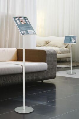 Infoständer Swift mit Plakathalter