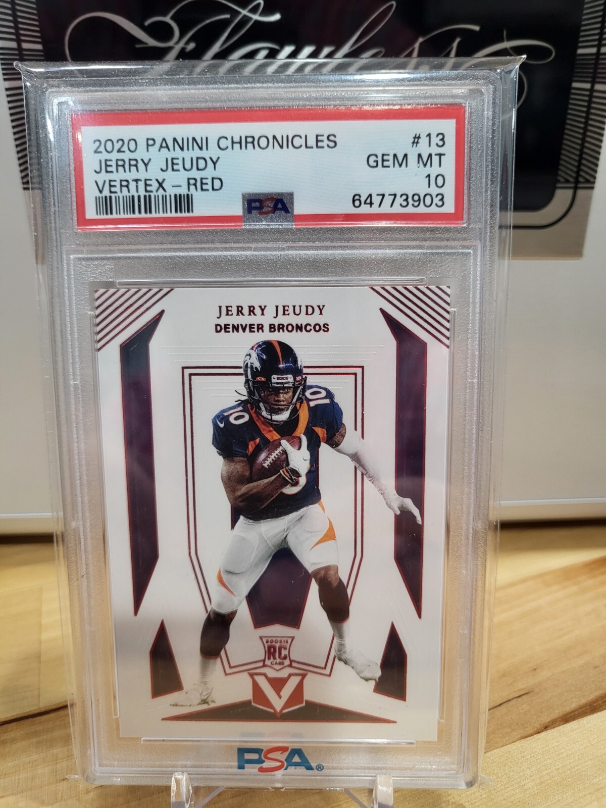 Jerry Jeudy Panini Chronicles Vertex #V13 Red