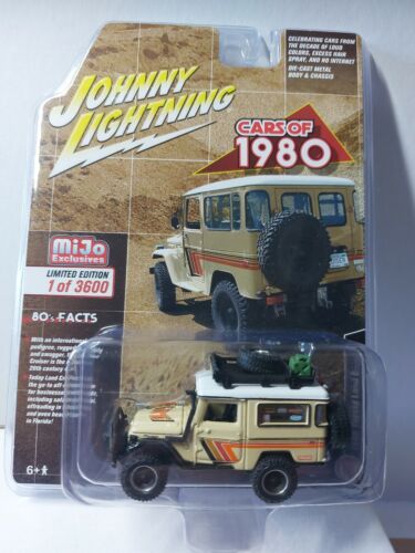 Johnny lightning 1/64 🇨🇵 Mijo Exclusives 1980 Toyota Land Cruiser édition limi