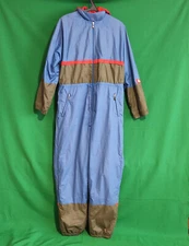 LUHTA Mens Ski Suit Vintage 80s Winter Sportswear Snowsuit Finland Size 44