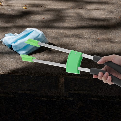 garbage clamp Outdoor Trash Grabber Tool Portable Litter Picker Rubbish - Picture 8 of 12