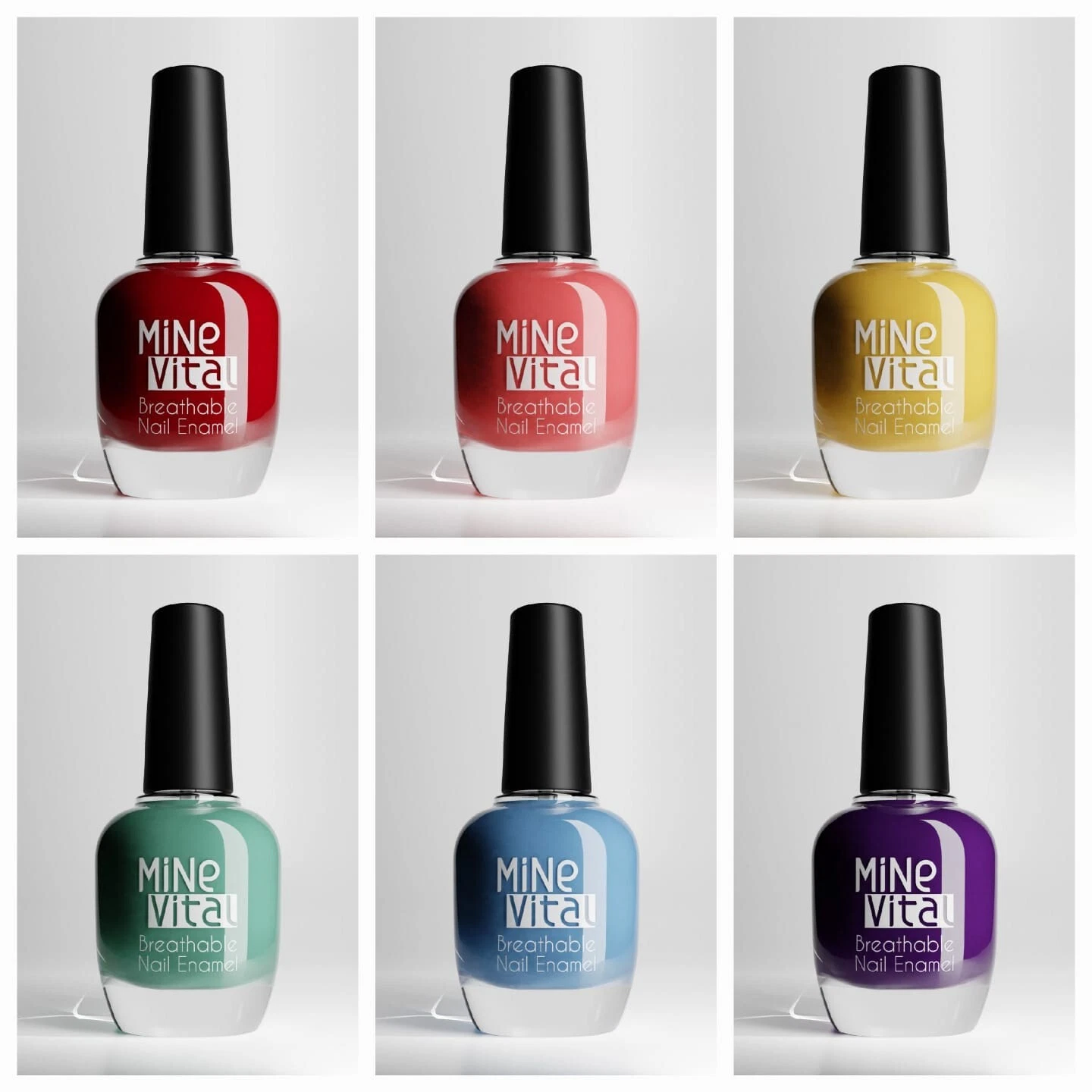 Premium Halal Nail Polish | Wudu Friendly | Set of 6
Opens in a new window or tab