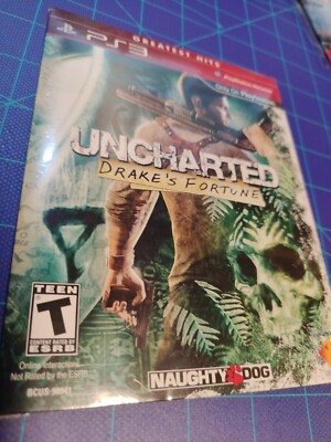 Uncharted: Drake's Fortune (Sony PlayStation 3, 2007) Sealed!!!!