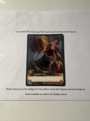 Treant World of Warcraft WOW Token TCG Card