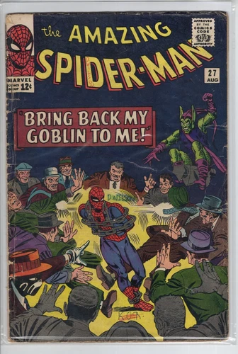 Amazing Spider-Man #27 GD/VG Death of Crime Master Combine Bag/Board BH