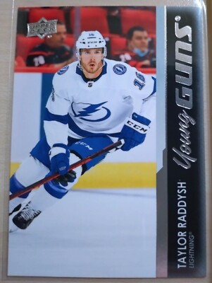 Taylor Raddysh Young Guns RC - Tampa Bay Lightning Upper Deck Series 2 2021-22