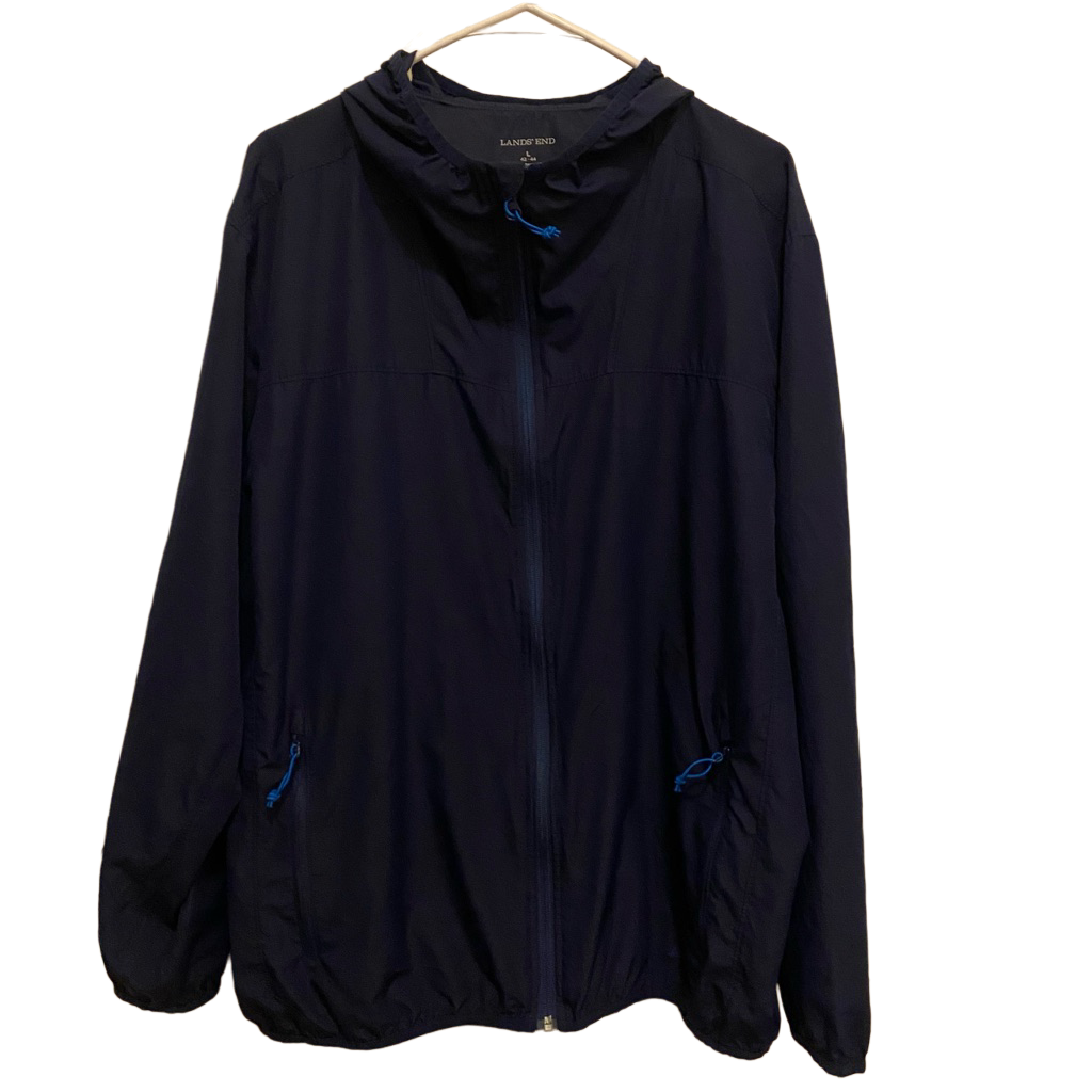 Land's End Nylon Windbreaker Jacket | eBay Land's End Nylon Windbreaker Jacket | eBay