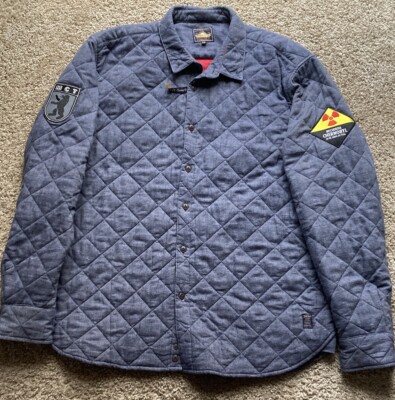 EUC Penfield Lined Quilted Jacket Erinnere Tschernobyl MCT Sewn Patch Men  XXL