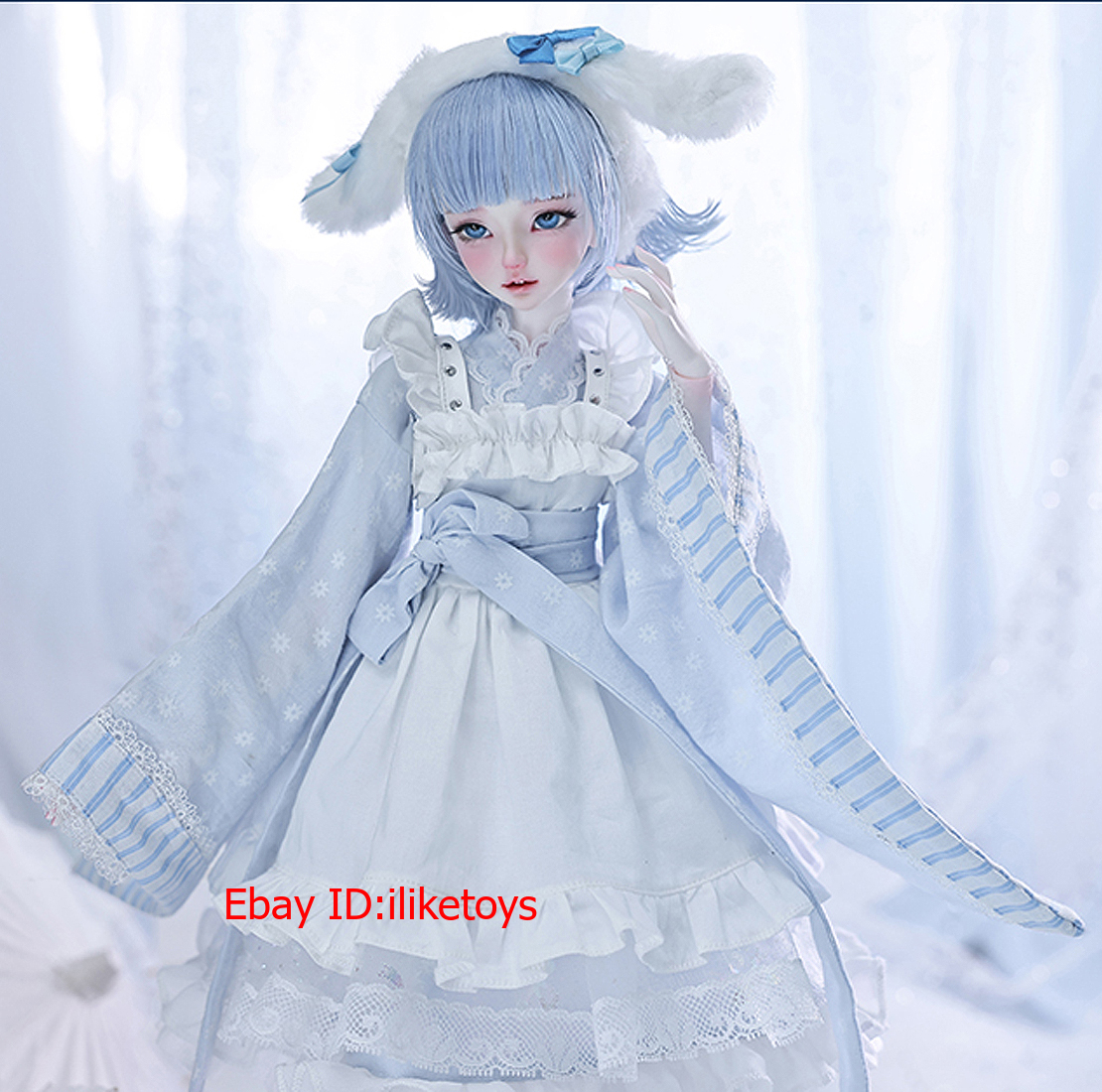 BJD Sano Anime Style Dress Cute Girl Doll 1/4 Resin Ball Jointed