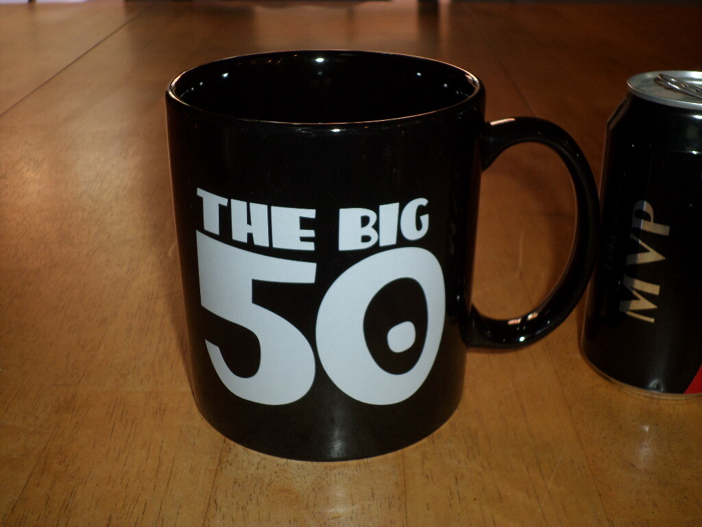 THE BIG 50" [SUPER JUMBO SIZED], Ceramic Coffee Cup / Mug, Vintage | eBay