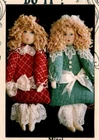 Mitzi Victorian Sewing Pattern Bed Doll Vintage Soft Sculpture Primitive Country