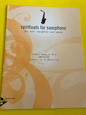 Lord I Want To Be A Christian, Trad., arr. F. Graef, Alto Saxophone & Organ