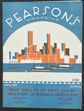 Antique November 1922 Pearson's Magazine Illustrated 48pg