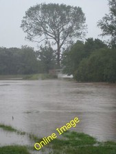 Photo 6x4 Flooded East Devon Ottery St Mary The bridge that can be seen i c2012