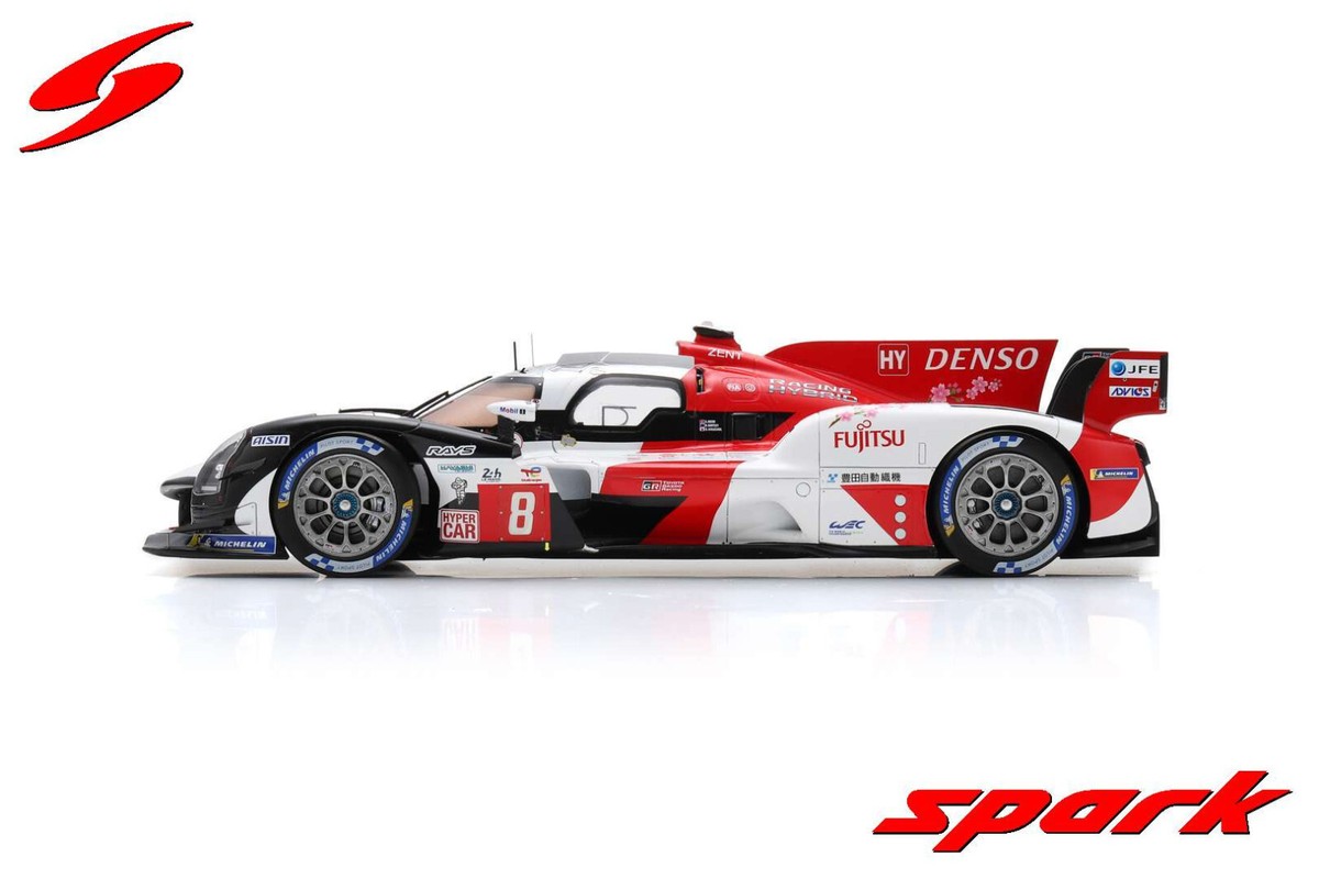 spark 1/18 TOYOTA GR010 HYBRID 【18LM21】 Spark 1:18 Die Cast Model Toyota Gr010 Hybrid Le Mans 2021